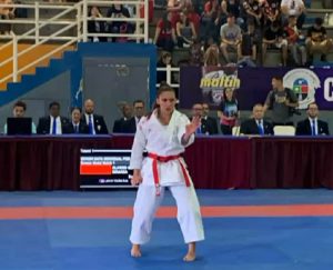 Miranda quedó subcampeón en nacional de karate do en Valencia