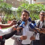 Daniel Ceballos denuncia ante el CNE atropellos en contra de su partido político