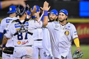 Magallanes se impuso a Leones a punta de batazos