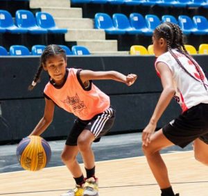 Paz Castillo y Plaza brillaron en baloncesto 3×3 de Juegos Comunitarios Miranda 2024