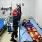 Hombre resulta lesionado tras derrape de moto en el sector Aparay de Cúa