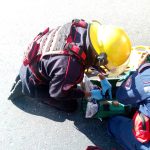 Derrape de moto en Paracotos deja un lesionado