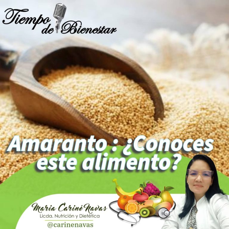 Amaranto: ¿Conoces este alimento?