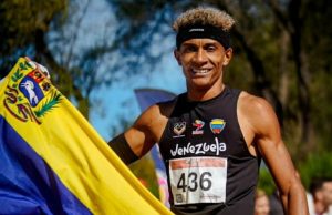 Mirandino Kelvis Padrino es el rey de los 400 metros planos de Suramérica