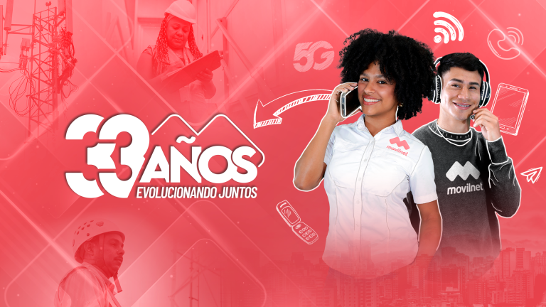 Movilnet: 33 años evolucionando junto a Venezuela