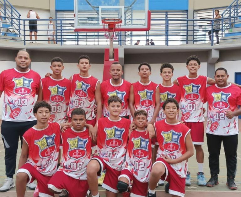 Lander triunfa en zonal de baloncesto estudiantil 12 a 14 años