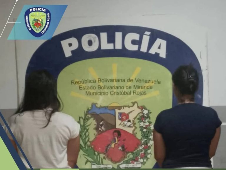 Detienen a dos mujeres por riña dentro de un vehículo en Charallave