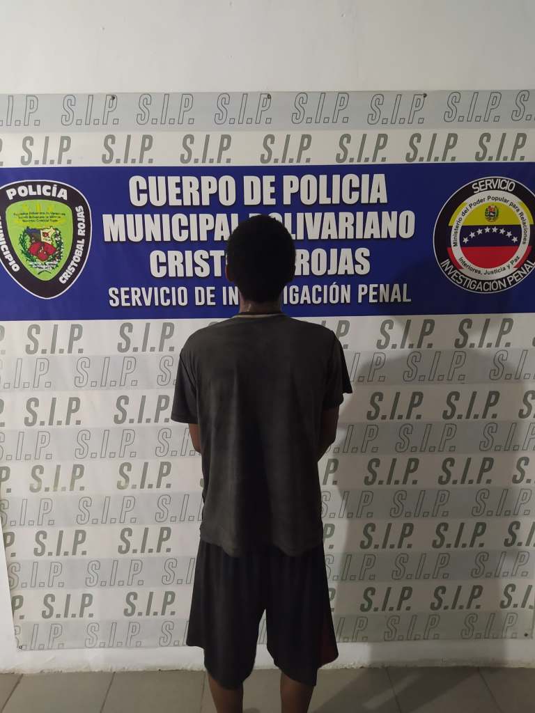 Policía de Cristóbal Rojas Aprehende a Adolescente por Robo en Panadería