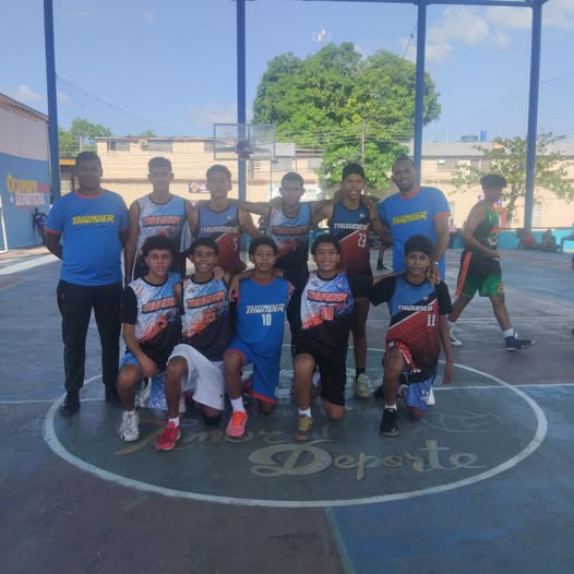 Thunder U15 clasifica a la final de la Liga de baloncesto Lander tras vencer a Indios de Ocumare
