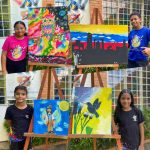 En Lara: alumnos de la Academia Alberto Sulbarán celebran el Día del Artista Plástico con colorida exposición de arte