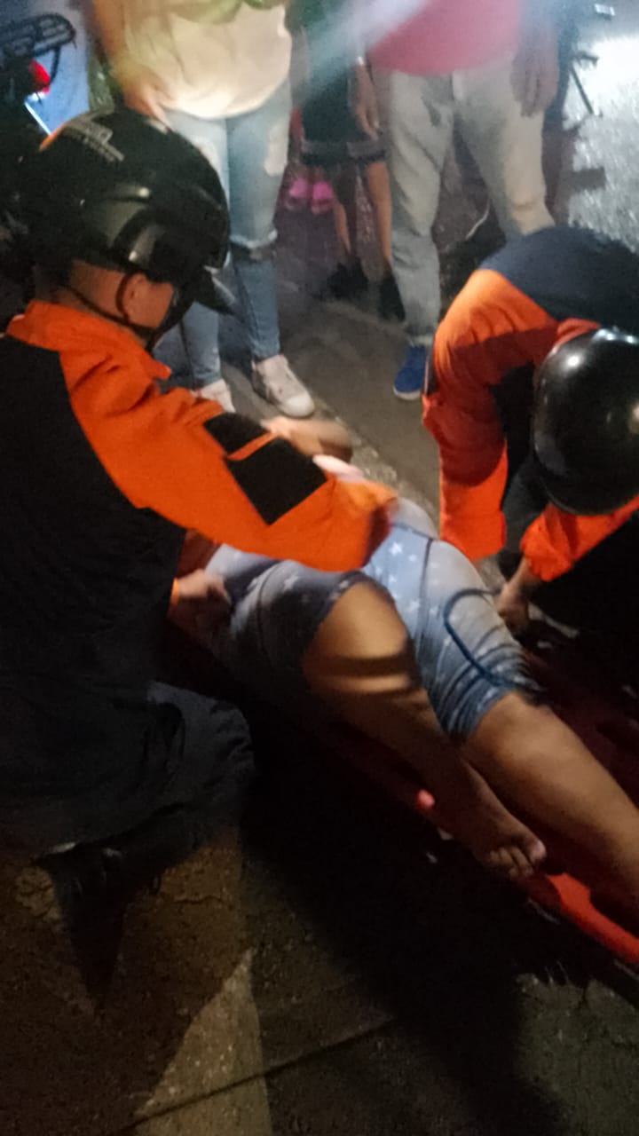 Una adulta mayor fue arrollada en la curva de Los Merelles, Ocumare del Tuy