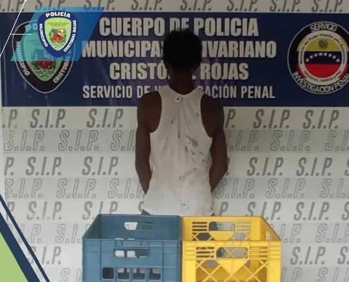 Detienen a un hombre en Charallave por agredir con un objeto contundente a su compañero de trabajo