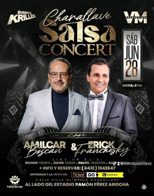 ¡CHARALLAVE VA A TEMBLAR AL RITMO DE LA SALSA!