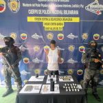 Aprehendido en Charallave con presunta cocaína, artefacto explosivo y equipos de comunicación