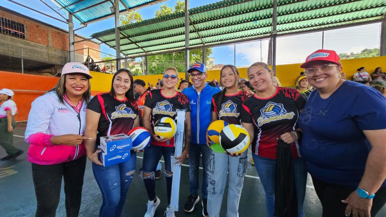 Ruta de la Victoria comenzó con deporte en Charallave