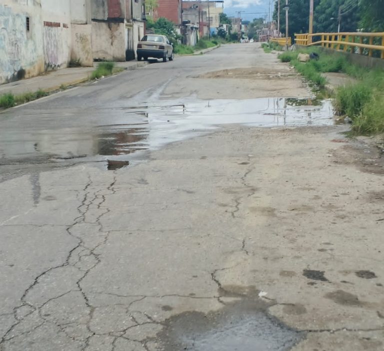 Vecinos de Santa Teresa del Tuy exigen reparación urgente de fuga de agua limpia en avenida principal