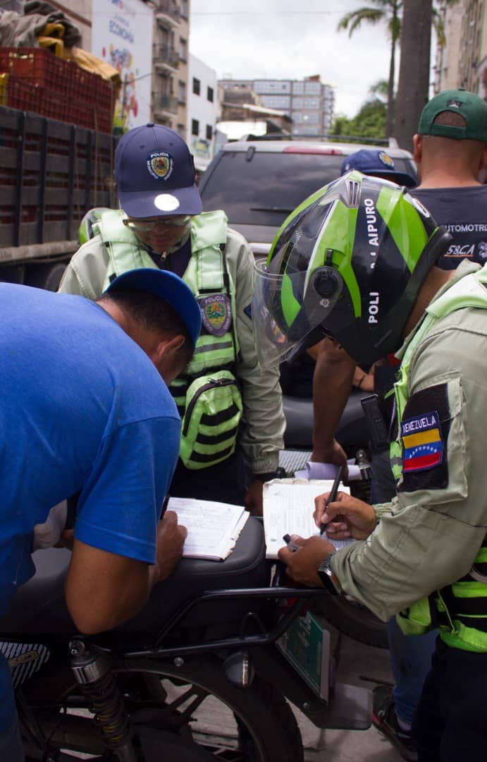 Poliguaicaipuro refuerza campaña de concientización y educación vial