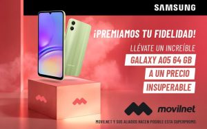 Movilnet y Samsung ofrecen dispositivo con plan de financiamiento