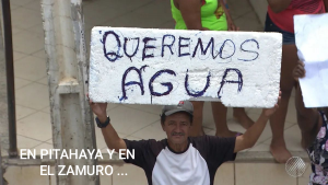 «MAS DE 20 DIAS SIN AGUA EN PITAHAYA Y SECTOR EL ZAMURO»