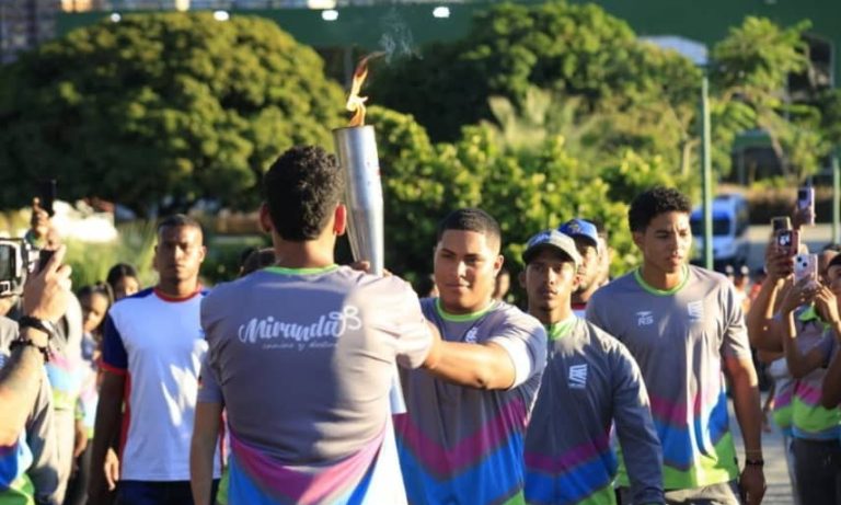 Fuego patrio de Juegos Nacionales Estudiantiles llegará a Miranda este viernes