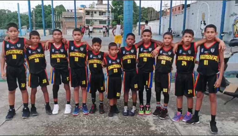 Thunder de Ocumare clasifica al Nacional de Clubes de baloncesto U12