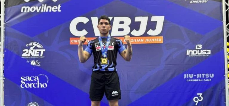 Peleador de Quebrada de Cúa se corona campeón nacional de jiu-jitsu brasileño en los -67 kg