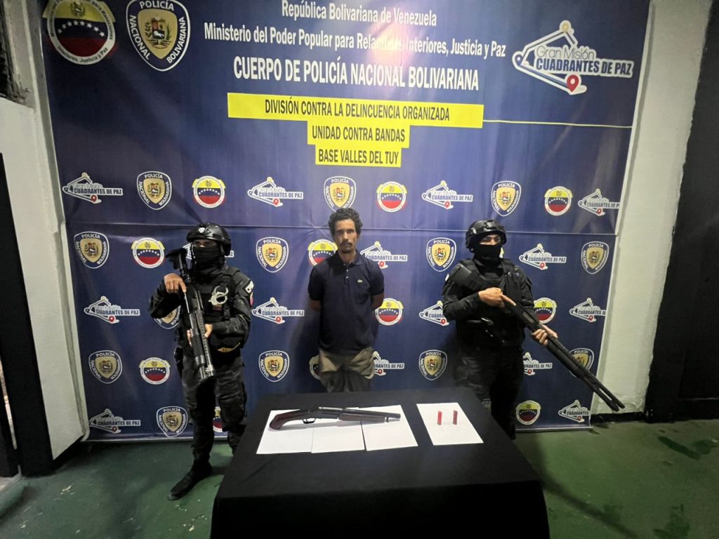 Capturan a hombre armado en Ocumare del Tuy durante operativo de saturación