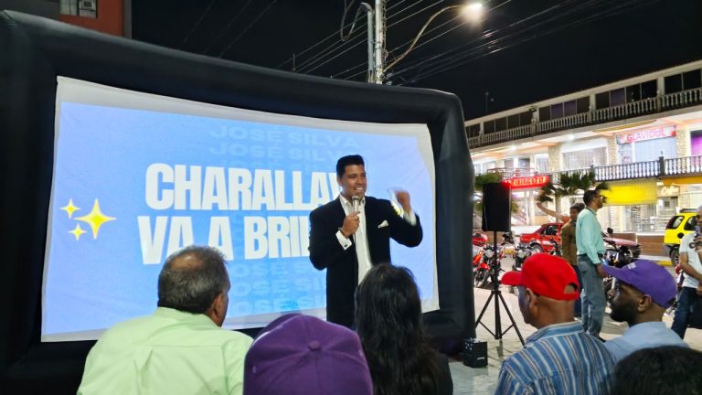 Candidato de oposición José Silva presenta plan de gobierno en Charallave: «Borrón y cuenta nueva para los comerciantes»