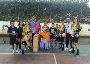 Escuela de fútbol sala Panteras de Higuerote recibió dotación de material deportivo