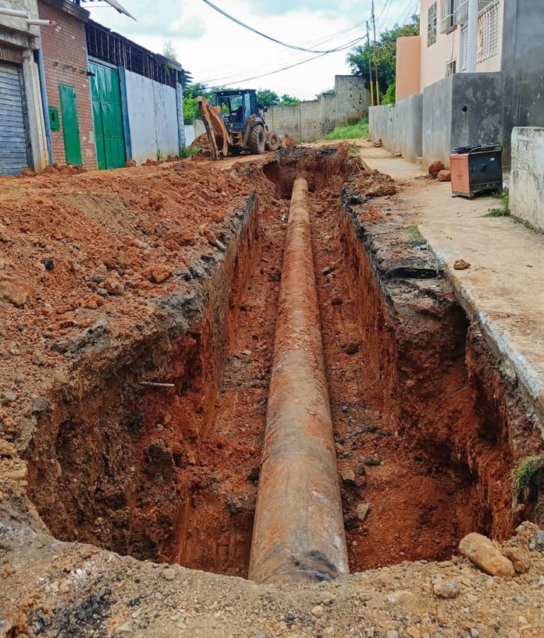 Sustituyen 24 metros de tubería en Pueblo Nuevo de Cúa