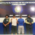 PoliLander detuvo a dos hombres por el delito de lesiones contra otro ciudadano