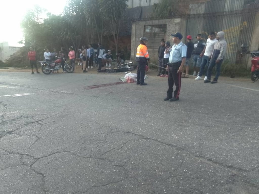 Accidente de tránsito fatal en la vía Petare-Santa Lucía