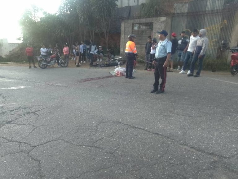 Accidente de tránsito fatal en la vía Petare-Santa Lucía