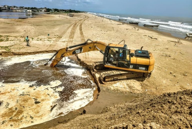 Apertura de la Boca de la Laguna de Tacarigua presenta un avance considerable