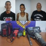 D/M Santa Teresa del Tuy capturó a tres hombres por hurto en plantel educativo