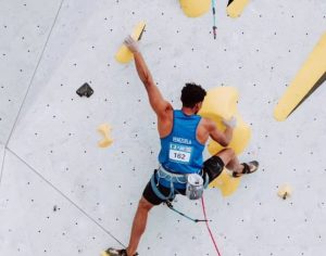 Miranda quedó en la cima de la Segunda Válida Nacional de Escalada Deportiva