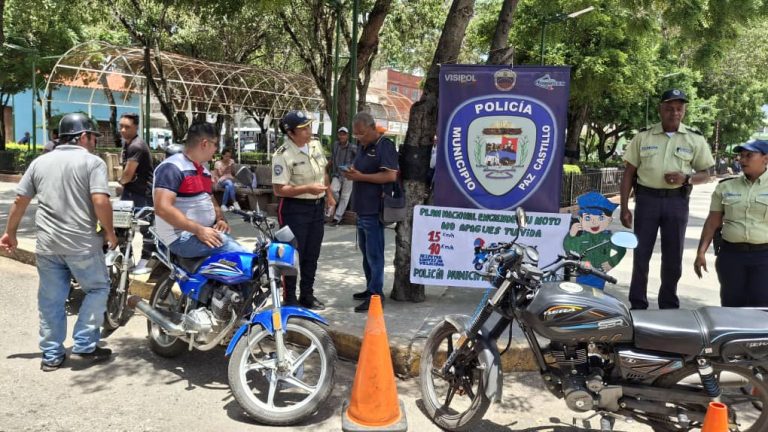 Se iniciaron charlas de concientización a los motorizados en Paz Castillo