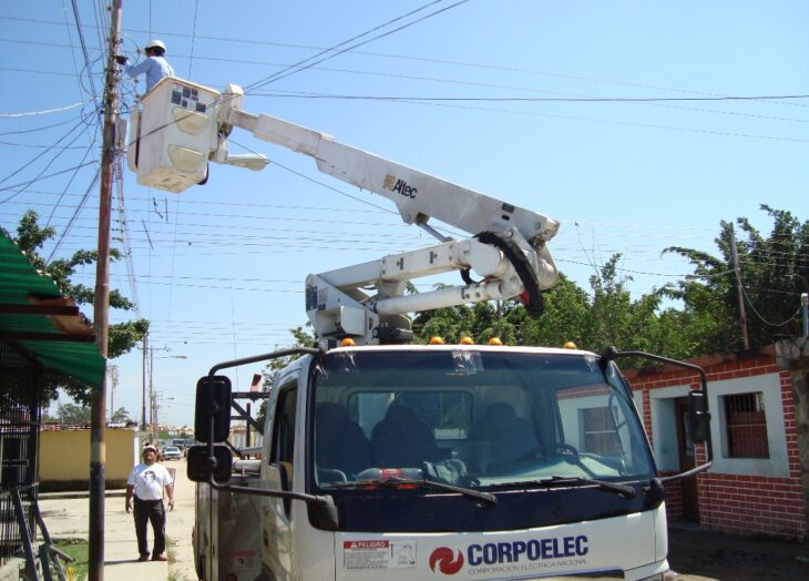 Corpoelec realizará mantenimiento programado este jueves en municipios Independencia y Paz Castillo