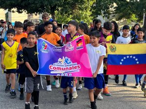 Inaugurados en Charallave los terceros juegos deportivos comunales 2025