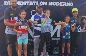 Miranda cosechó cuatro medallas de oro en III Válida Nacional de Pentatlón Moderno