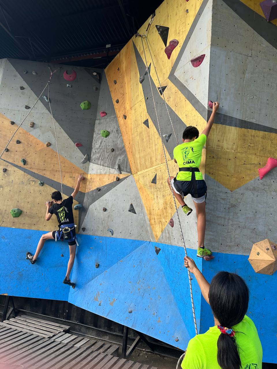 Impulsan escalada de pared en el Parque Conopoima de Los Teques