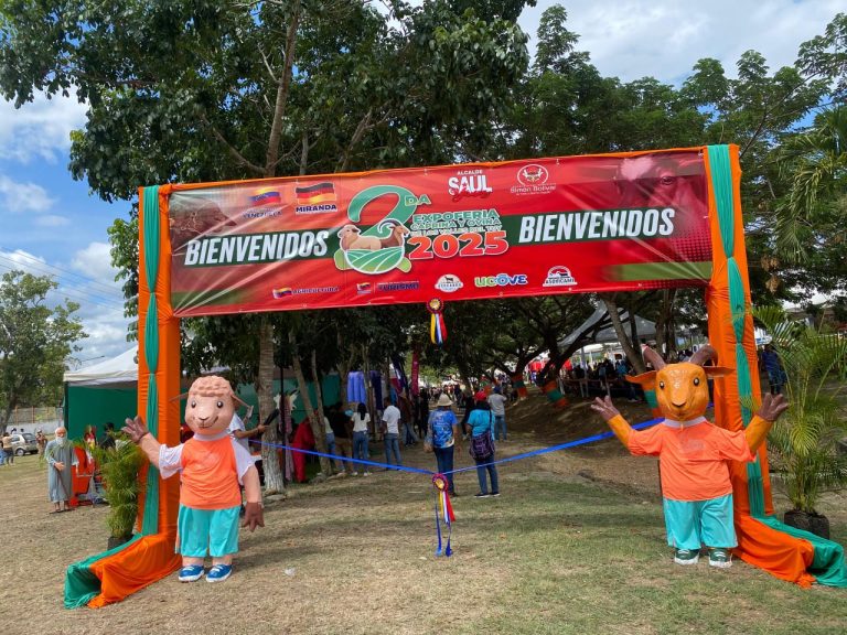 Arrancó la segunda Feria Caprina y Ovina en San Francisco de Yare
