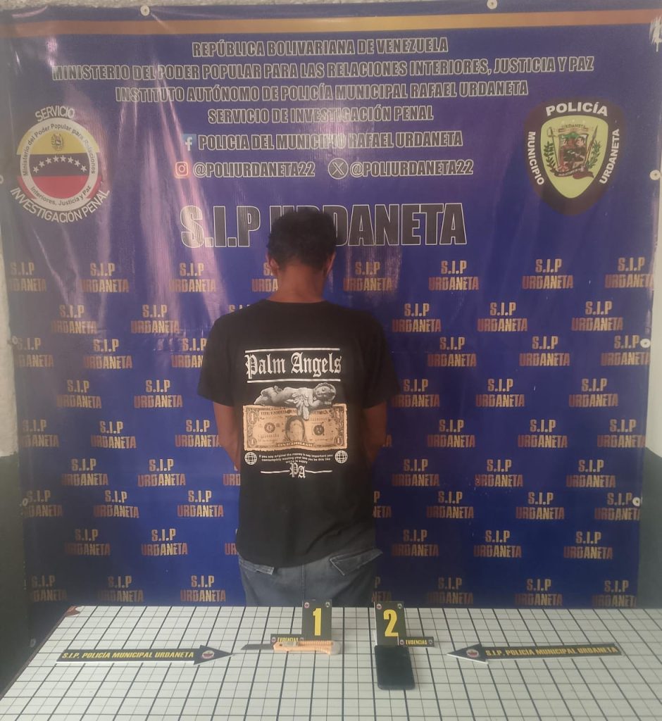 Arrestan a hombre por robar con un cuchillo en un autobús en Cúa