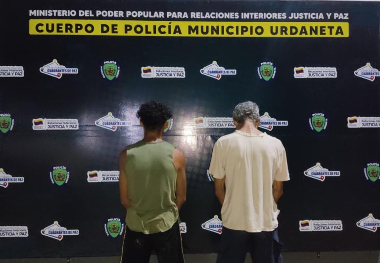 Capturados dos ladrones en el sector Mume de Cúa