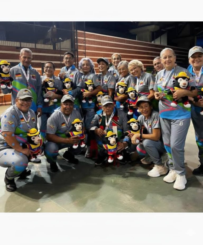 Adultos mayores guaicaipureños ganaron plata en los Judenacom 2025