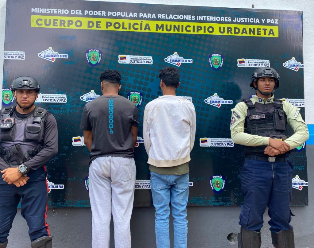 Dos hombres fueron aprehendidos tras una riña en El Portachuelo de Cúa