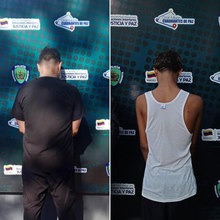 Policía de Urdaneta detiene a dos hombres acusados de violencia de género