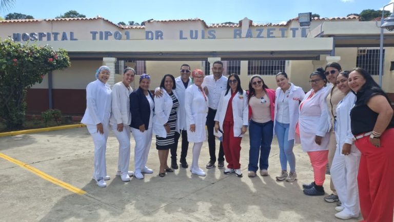 Autoridades inspeccionan los avances del  Hospital Dr. Luis Razetti