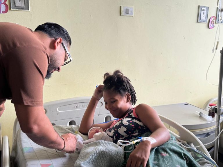 Axel Gamarra es el primer cueño nacido en este 2026