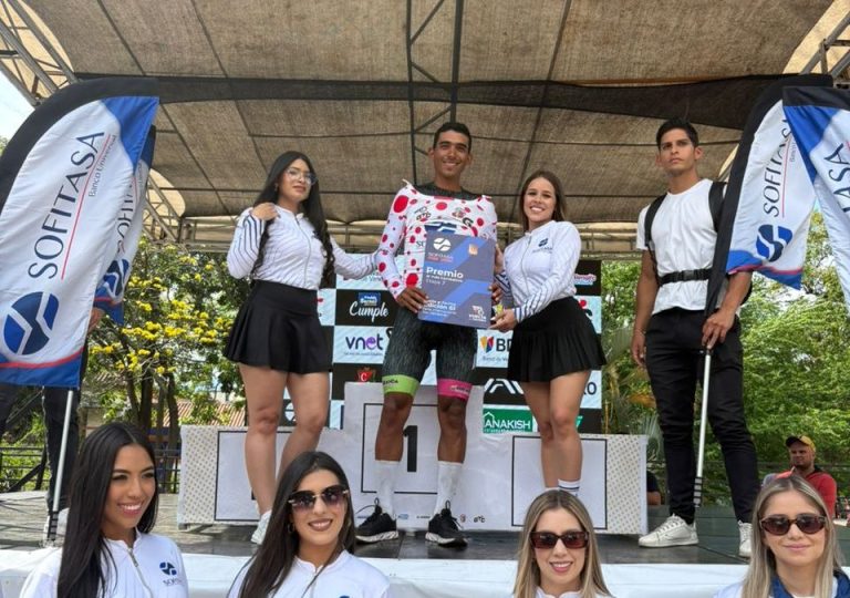 Miranda logra el liderato del Mejor Combativo en Vuelta al Táchira 2026